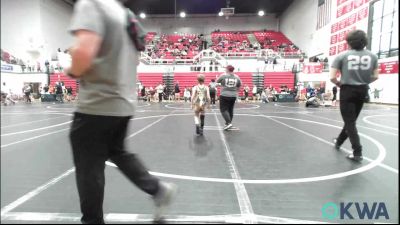 58 lbs Consi Of 16 #2 - Lincoln Hayes, Carl Albert vs Xander Cermak, Perry Wrestling Academy