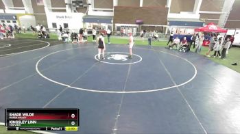 113 lbs Cons. Round 2 - Shade Wilde, Marsh Valley vs Kingsley Linn, Timpview