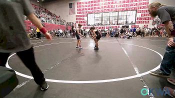 67 lbs Rr Rnd 1 - Cooper Jones, Harrah Little League Wrestling vs Daisy Diaz, Bridge Creek Youth Wrestling