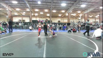 46 lbs Round Of 16 - Madelyn Fortney, Duncan Demon Wrestling vs Ruby Kate Richards, Texas Select Wrestling