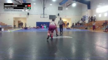 235 lbs Semis & 1st Wb (8 Team) - Mia Nichols, Ocean Springs Women vs Addison Forcier, Long Beach