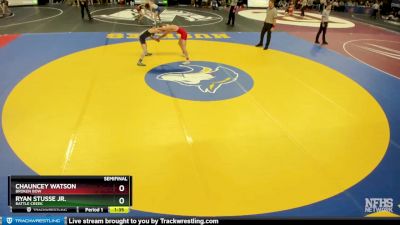 Semifinal - Ryan Stusse Jr., Battle Creek vs Chauncey Watson, Broken Bow