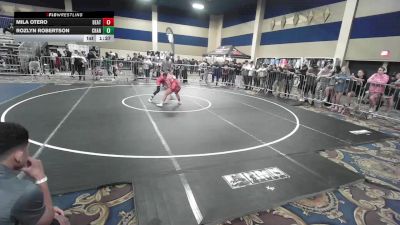 109 lbs Round Of 32 - Mila Otero, Beat The Streets - Los Angeles vs Rozlyn Robertson, Charger WC