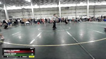 87 lbs Round 4 - Makaio Kehoe, Fighting Squirrels vs Bradly Humphrey, Small Town Grims