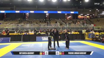 Phoenix Jordan Sargeant vs Bay Garcia-Maisonet 2025 Pan Kids Jiu-Jitsu IBJJF Championship