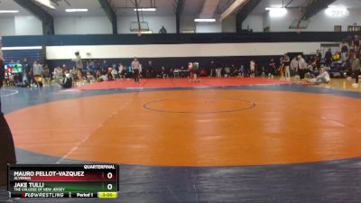 285 lbs Quarterfinal - Jake Tulli, The College Of New Jersey vs Mauro Pellot-Vazquez, Alvernia