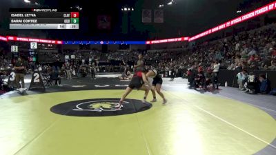 140 lbs Consi Of 8 #2 - Isabel Leyva, Clayton Valley (NC) vs Sarai Cortez, Gilroy (CC)