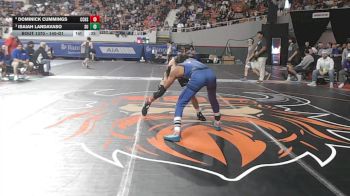 140-D1 5th Place Match - Isaiah Landavaso, Sunnyside High School vs Dominick Cummings, Cesar Chavez High School