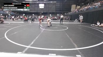 157 lbs Cons. Round 2 - Alex Casarez, Grand View (Iowa) vs Noah Richardson, Missouri Baptist University