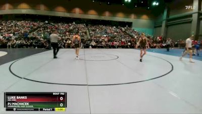 120 lbs Cons. Round 1 - Pj Machacek, Harrisburg High School vs Luke Banks, Del Oro