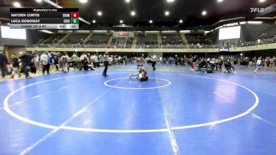 Quarterfinal - Xavier Lewis, Milford vs Chip Foster, Swedesboro