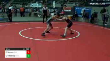 67 lbs 3rd Place - Cruz Gannon, Sebolt vs Casen Villastrigo, Cowa