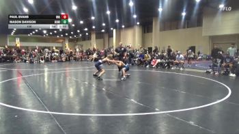 106 lbs Round 3 (6 Team) - Paul Evans, Brother Melchior vs Mason Davison, Blackman WC