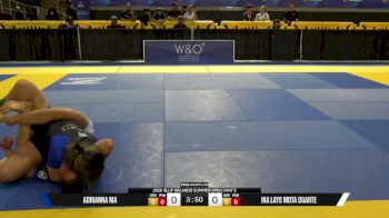 Adrianna Ma vs Ira Lays Mota Duarte 2026 IBJJF Orlando Summer Open