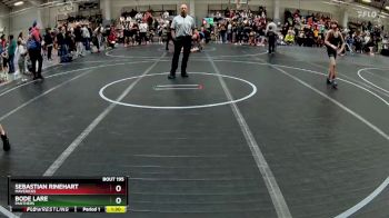 85 lbs Quarterfinal - Sebastian Rinehart, Mavericks vs Bode Lare, Panthers