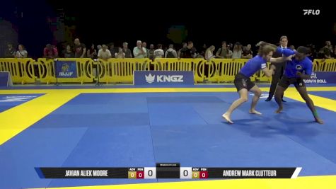 Andrew Mark Clutteur vs Javian Aliek Moore 2025 Pan IBJJF Jiu-Jitsu No-Gi Championship
