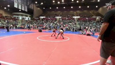 86 lbs Quarterfinal - Seth Williams, Searcy Youth Wrestling vs Channing Clark, Prairie Grove Youth Wrestling