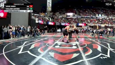 A - 285 lbs Cons. Round 3 - Jesse James, Hamilton vs Holland Jantzen, Bigfork