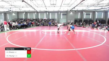 157 lbs Consolation - Vincent Rivera, Xavier vs Donell Young, Fairfield Ludlowe