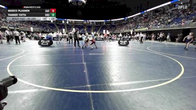 80 lbs Round Of 16 - Marco Plasner, Easton vs Tanner Yatta, Chestnut Ridge