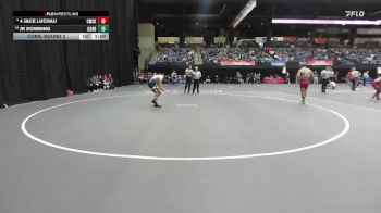 149 lbs Cons. Round 2 - Jr Downing, Corban vs 4 Jace Luchau, Cumberlands
