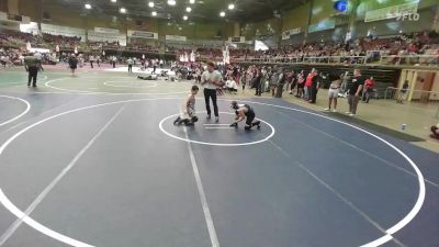 100 lbs Semifinal - Liam Healy, Athlos vs Jake Sanchez-Vasquez, Pueblo County WC