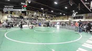 132 lbs Champ. Round 3 - Micah Garcia, Esperanza vs Angel Nguyen, Central Catholic
