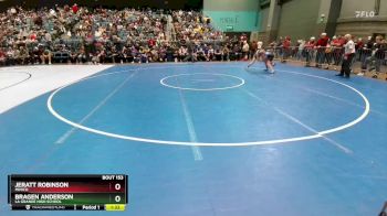 106 lbs Champ. Round 1 - Bragen Anderson, La Grande High School vs Jeratt Robinson, Minico