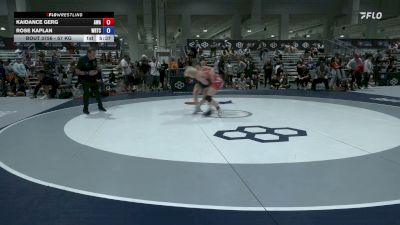 57 kg Cons. Rd Of 16 - Kaidance Gerg, Askren Wrestling Academy vs Rose Kaplan, Warrior Regional Training Center