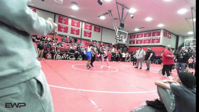 190 lbs Semifinal - Kaylena (Kaz) Christian, Tulsa Hale vs Cassidi Stokes, John Marshall