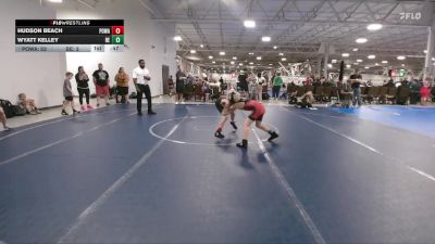 84 lbs Round 2 (6 Team) - Hudson Beach, POWA vs Wyatt Kelley, Brawler Elite