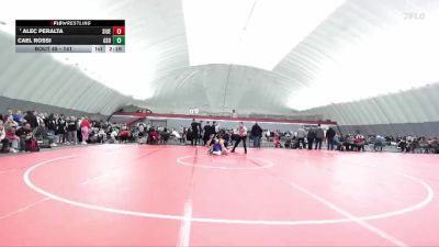 141 lbs Champ. Round 1 - Alec Peralta, SIU Edwardsville vs Cael Rossi, Glenville State