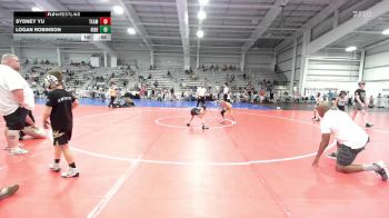 56 lbs Rr Rnd 2 - Sydney Yu, Team Germantown vs Logan Robinson, Ride Out Wrestling Club