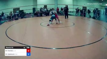 68 lbs Round Of 16 - Mario Fornini, Nj Scorpions Wrestling School ,llc vs Mikel David Uyemura, Titan Mercury Wrestling Club (TMWC)