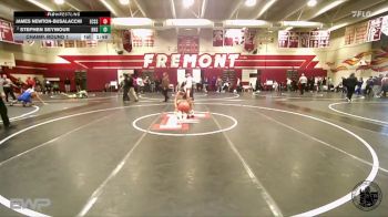 157 lbs Champ. Round 1 - James Newton-busalacchi, El Camino (South San Francisco) vs Stephen Seymour, Hollister High School