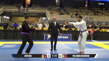 Phil Simon Goldenberg vs Kevin Ong 2025 Pan Jiu Jitsu IBJJF Championship