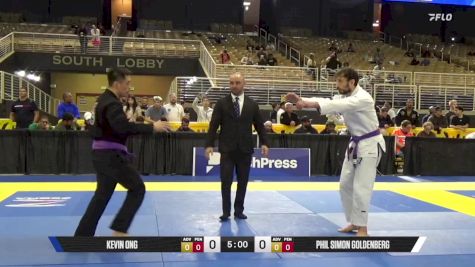 Phil Simon Goldenberg vs Kevin Ong 2025 Pan Jiu Jitsu IBJJF Championship