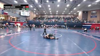 132 lbs Cons. Round 1 - Aydin Moayedzadeh, Cedar Park vs Grahm Lanter, Kansas City-Piper HS