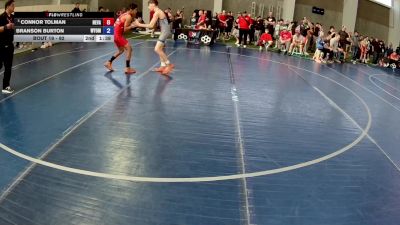 110 lbs Champ. Round 1 - Evan Villagran, California vs Gregory Christenson, Montana