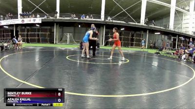 121 lbs Placement Matches (8 Team) - Maya Castrejon, Virginia vs Elizabeth Rademacher, Minnesota