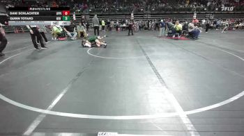 95 lbs Consi Of 8 #1 - Dani Schlachter, Upper Township vs Quinn Totaro, New Milford