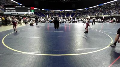 60 lbs Consy 4 - Owen Brink, Punxsutawney vs Henry Roxby, Forest Hills