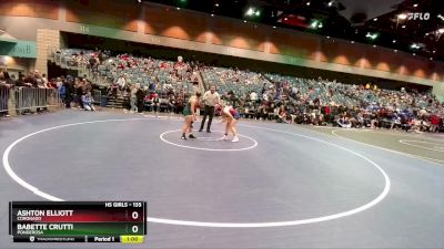 135 lbs Cons. Round 4 - Babette Crutti, Ponderosa vs Ashton Elliott, Coronado