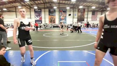 126 lbs Rr Rnd 2 - Aidan Baum, Doughboy vs Kaleb Jacobs, Team Iron Bear