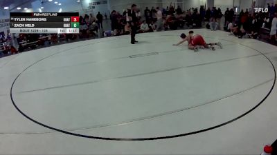 129 lbs Quarterfinal - Zach Held, Underground Wrestling Club vs Tyler Haneborg, Midwest Destroyers Wrestling Club