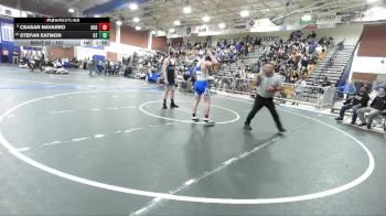 157 lbs Champ. Round 1 - Ceasar Navarro, Agoura vs Stefan Eatmon, Grand Terrace