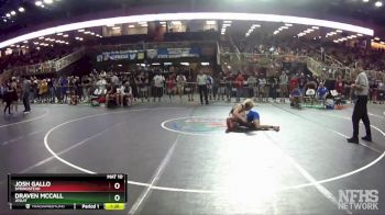 2A 138 lbs Semifinal - Josh Gallo, Springstead vs Draven McCall, Jesuit