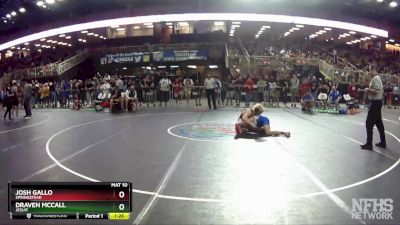 2A 138 lbs Semifinal - Josh Gallo, Springstead vs Draven McCall, Jesuit