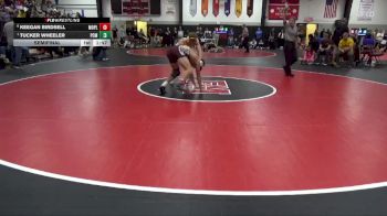 165 lbs Semifinal - Tucker Wheeler, PCM, Monroe vs Keegan Birdsell, Mount Pleasant