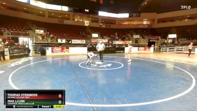 83 lbs Champ. Round 2 - Thomas Steinbeiss, Valiant College Prep vs Max Lujan, Stampede Wrestling Club